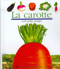 image la carotte et le jardin potager